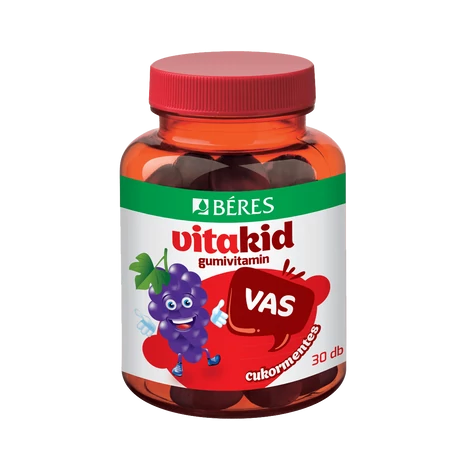 Béres Vitakid Vas Gumivitamin Gumitabletta 30x