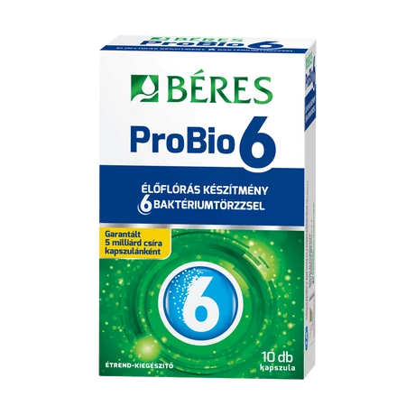 Béres Probio 6 Kapszula Étrend kiegészítő 10x
