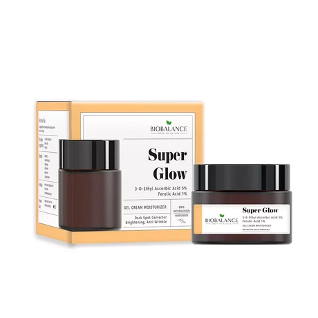 BioBalance SZUPER RAGYOGÁST FOKOZÓ HIDRATÁLÓ GÉLKRÉM ARCRA C-VITAMINNAL ÉS FERULINSAVVAL 50ML