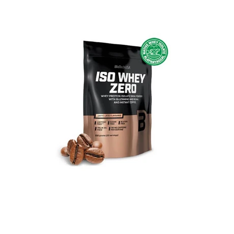 BioTechUSA Iso Whey Zero 500g caffé latte - Laktózmentes fehérjék ...