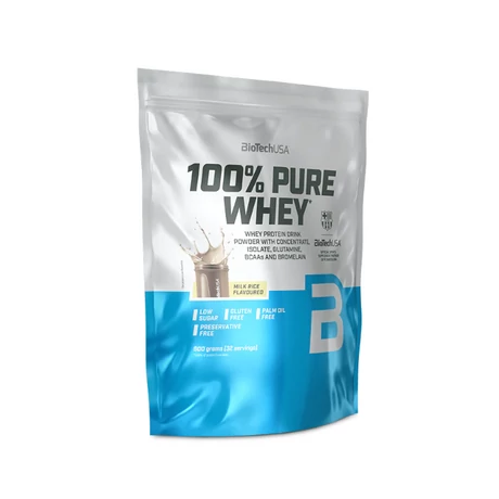 BioTechUSA 100% Pure Whey 900g Tejberizs