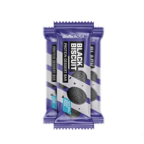 BioTechUSA Protein Dessert Bar 50g Black Biscuit