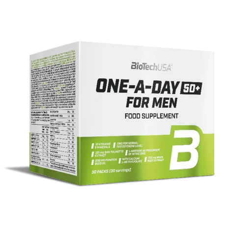 BioTechUSA One-A-Day 50+ for Men 30 csomag