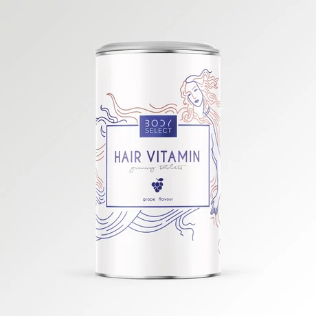 BodySelect Hair Vitamin Kékszőlő 60db gumitabletta 60 db