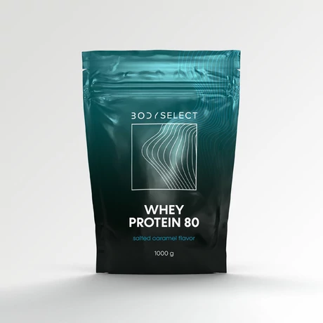 BodySelect  Whey Protein 80 (Sós Karamell, 1 kg)