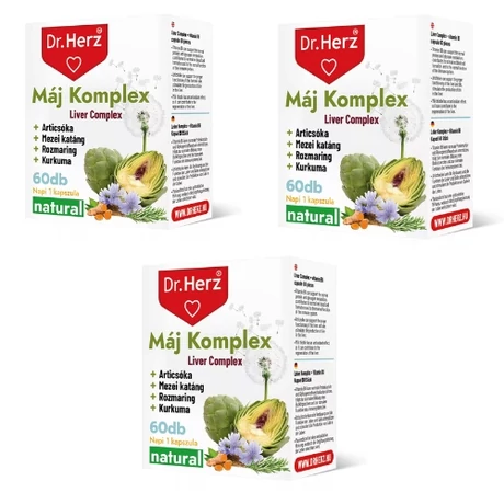 Dr. Herz Máj Komplex 3x60 db kapszula