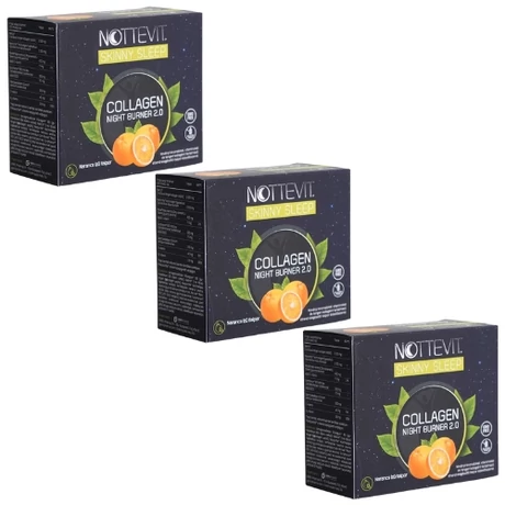 Nottevit Skinny Sleep Collagen Night Burner 2.0 narancs 3x30 tasak