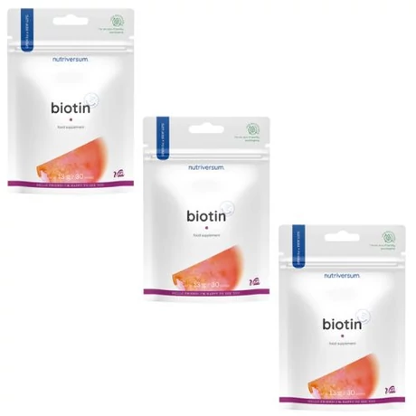 Nutriversum Biotin 3x30 tabletta