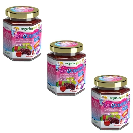 Organicforce Bioconnect Kids szuperlekvár 3x210g