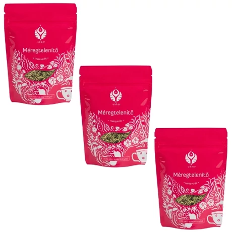 UKKO Méregtelenítő Teakeverék 3x140g