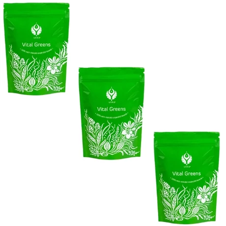 UKKO Vital Greens növényi por 3x120g