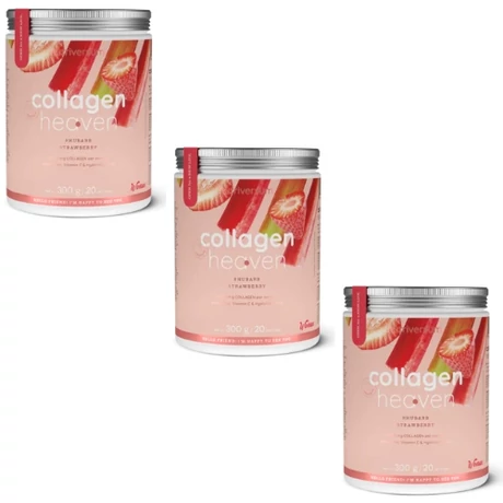 Nutriversum-Wshape Collagen Heaven 3x300g - rebarbara-eper