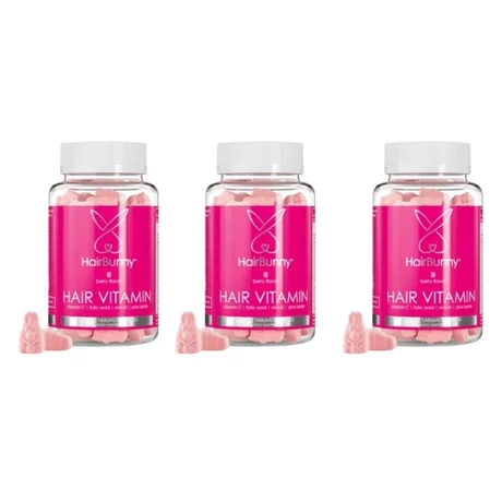 HairBunny rágható hajvitamin 180db (3 havi adag) 