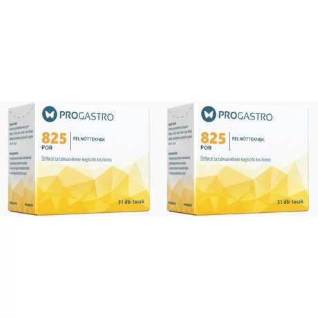 ProGastro 825 - Élőflórát tartalmazó étrend-kiegészítő készítmény 2 x 31 tasak