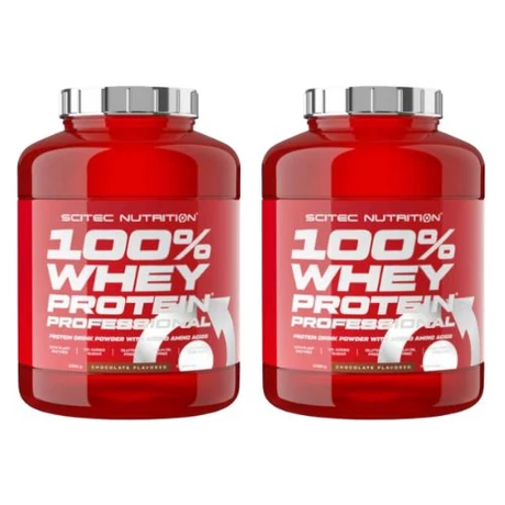 Scitec 100% Whey Protein Professional 2x2350g csokoládé