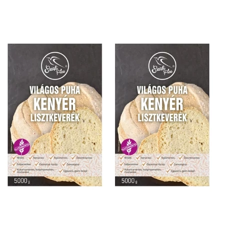 Szafi Free Világos Puha kenyér lisztkeverék 2x5000g