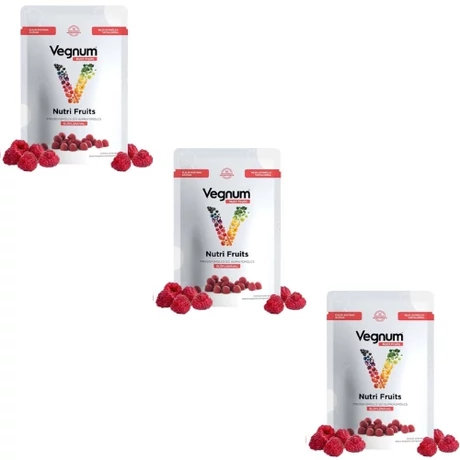 Vegnum Nutri Fruits gumigyümölcs élőflórával 3x30 db 