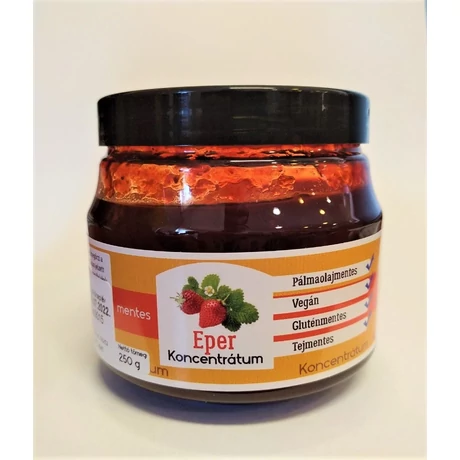 Dia-Wellness Mentes Eper koncentrátum 250 g