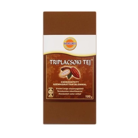 Dia-Wellness Triplacsoki tej 100 g