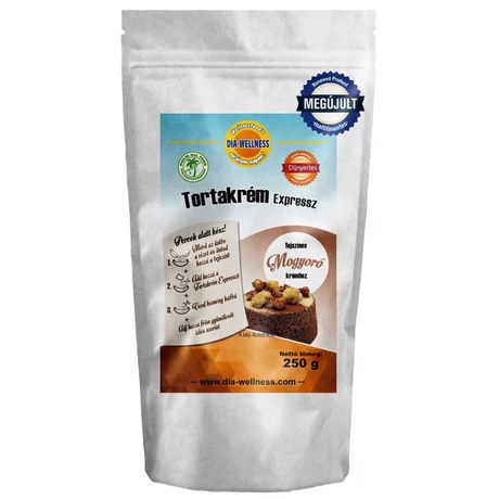 Dia-Wellness Tortakrém Express mogyoró 250g