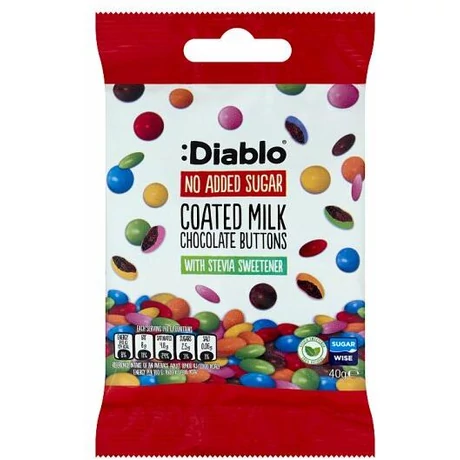 Diablo drazsé tejcsokoládés 40g