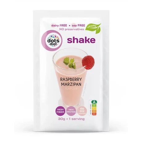 Dots Diet diétás málnás-marcipános ízű shake 30g