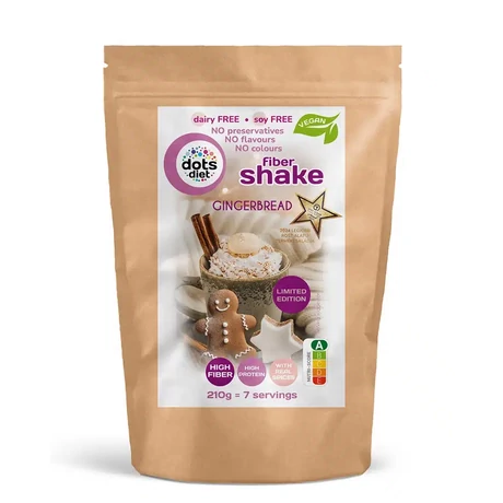 Dots Diet diétás mézeskalácsos rost shake 210g