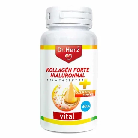 DR Herz Kollagén Forte Hialuronnal 60 db tabletta 