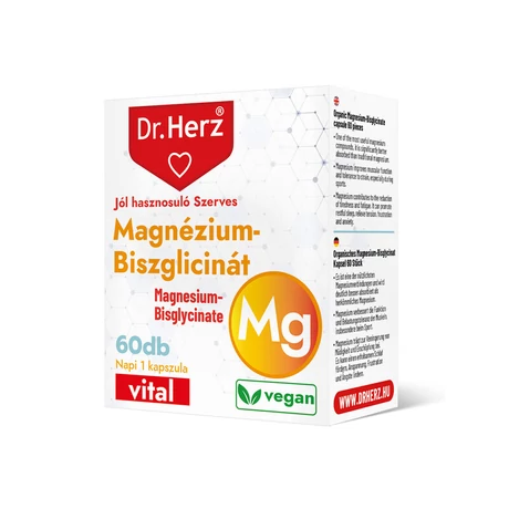 DR Herz Magnézium-Biszglicinát 60 db