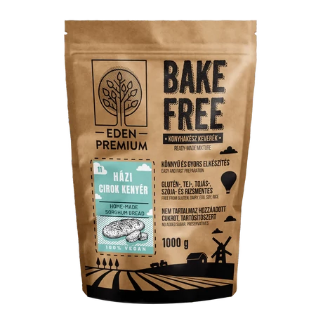 Éden Premium Bake-Free Házi cirokkenyér lisztkeverék 1000g