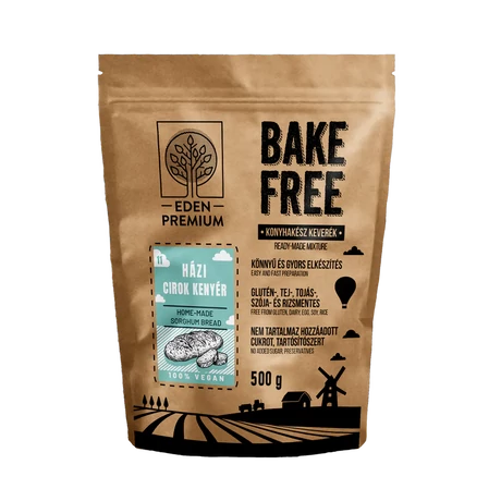 Éden Premium Bake-Free Házi cirokkenyér lisztkeverék 500g