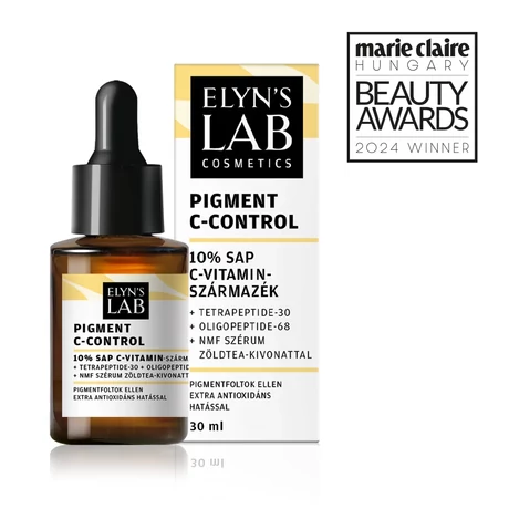 Elyn's Lab Cosmetics Pigment C-Control 10% SAP C-vitamin-származék szérum peptidekkel 30ml