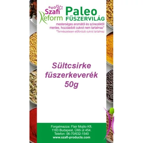 Szafi Reform paleo sültcsirke fűszerkeverék 50 g