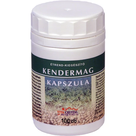 Kendermag kapszula 100db