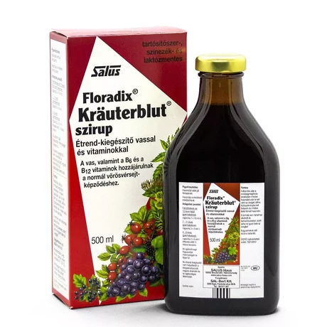 Floradix Kräuterblut szirup 500 ml
