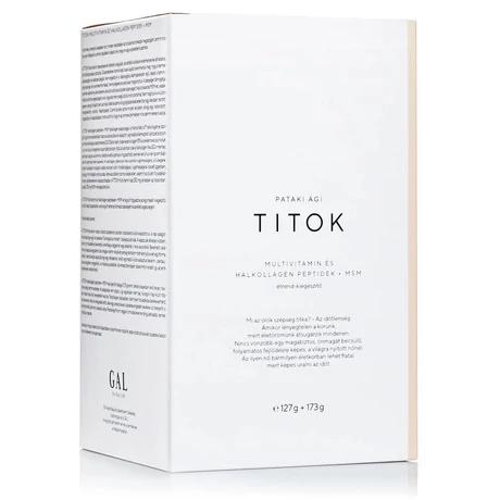GAL TITOK Multivitamin és Halkollagén peptidek+MSM 127g+173g