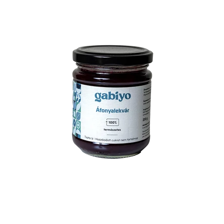 Gabiyo Áfonyalekvár 200g