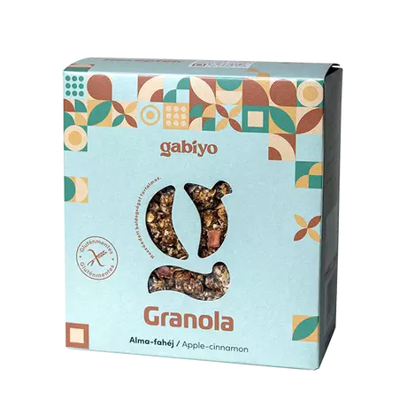 Gabiyo gluténmentes Granola Alma-fahéj 275g