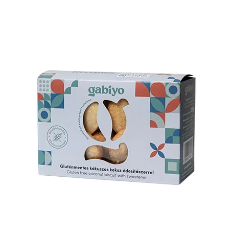 Gabiyo gluténmentes keksz- kókuszos 100g