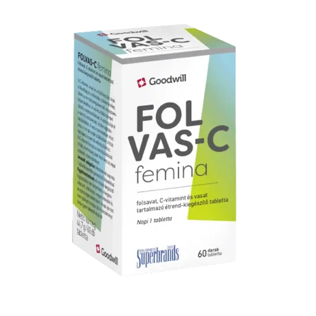 Folvas-C étrend-kiegészítő tabletta 60x
