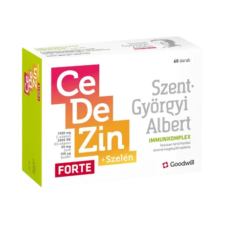 Szent-Györgyi Albert CeDeZin Forte+Szelén Immunkomplex tabletta 60x