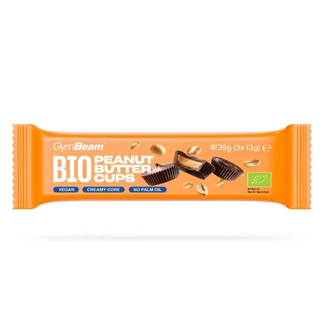 GymBeam Mogyoróvajas kosárkák 39g