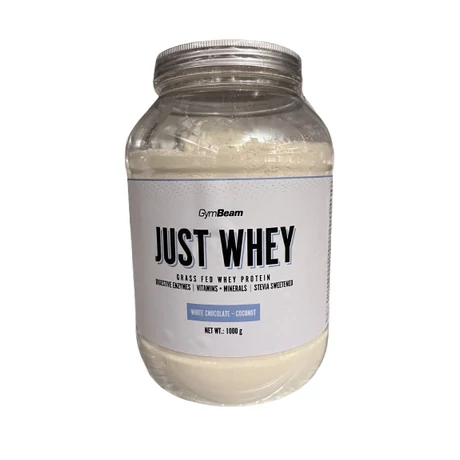 GymBeam Just Whey 1000 g fehércsoki kókusz