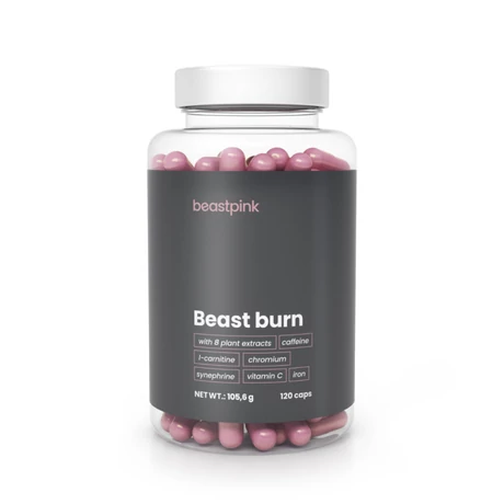GymBeam BeastPink Beast Burn 120 kapsz.