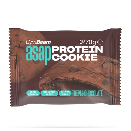 GymBeam ASAP Protein cookie triplacsoki 70g