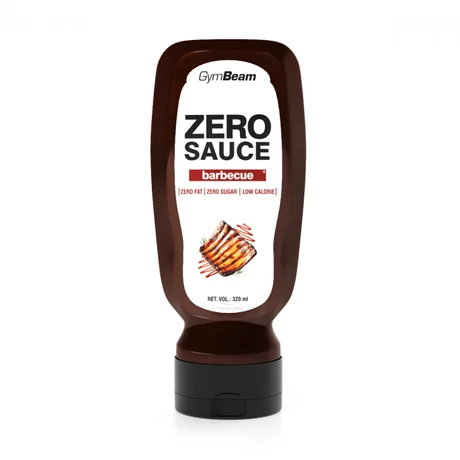 GymBeam Kalóriamentes szósz 320 ml BBQ
