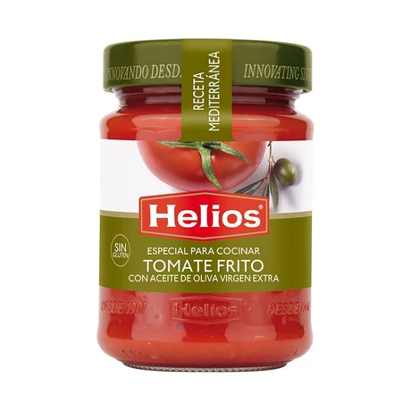 Helios Paradicsom szósz extra szűz olíva olajjal (5%) gluténmentes 300 g
