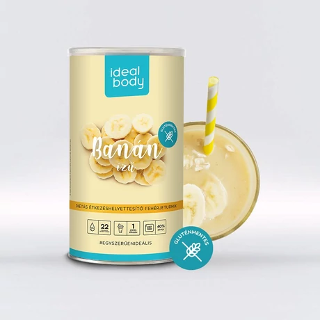 IdealBody diétás fehérje turmixpor BANÁN 525G