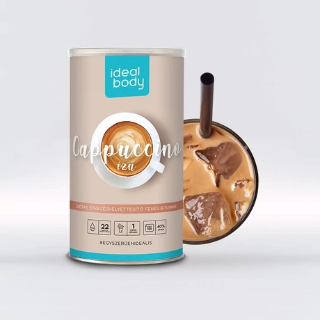 IdealBody diétás fehérje turmixpor CAPUCCINO 525G