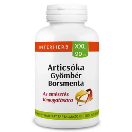 Interherb XXL 90 db Articsóka&Gyömbér&Borsmenta